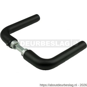 Ami 361 deurkruk aluminium deurdikte 38-42 mm zwart RAL 9005 structuur finish - R10900374 - afbeelding 1