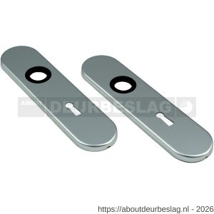 Ami 177/1 Klik kortschild aluminium sleutelgat SLG 56 F1 - R10900526 - afbeelding 1