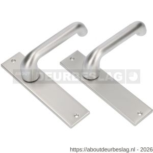 Ami KS 178/43-386 kruk-kruk garnituur deurkruk 386 Rota kortschild 178/43 blind F1 deurdikte 38-42 mm - R10900111 - afbeelding 1