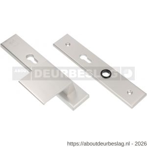 Ami VHB 251/50-90/80 senioren veiligheidsvoordeur-duwerlangschildgarnituur SKG** omkeer VHB 251/50 profielcilinder PC 72 Omgek 90/80 F1 rechts en profielcilinder PC 72 omkeer zonder deurkruk deurdikte 38-42 mm - R10900829 - afbeelding 1