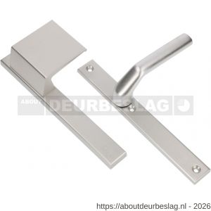 Ami VHB 251/32-90/80-379 veiligheids Rotaveer duwer-kruk smalschildgarnituur SKG** VHB 251/32 blind deurduwer 90/80 rechts F1 en deurkruk 379 Rota 251/32 blind deurdikte 53-57 mm - R10900817 - afbeelding 1