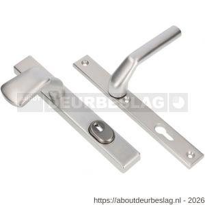 Ami VHB 251/37-166 KT veiligheids Rotaveer knop-kruk smalschildgarnituur SKG*** kerntrekbeveiliging VHB 251/37 kerntrek KT 72 knop 166 links F1 en deurkruk 379 Rota 251/32 profielcilinder PC 72 deurdikte 53-57 mm - R10901611 - afbeelding 1