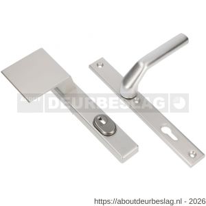 Ami VHB 251/37-90/80 KT veiligheids Rotaveer duwer-kruk smalschildgarnituur SKG*** kerntrekbeveiliging VHB 251/37 kerntrek KT 55 deurduwer 90/80 links F1 en deurkruk 379 Rota 251/32 profielcilinder PC 55 deurdikte 53-57 mm - R10901273 - afbeelding 1