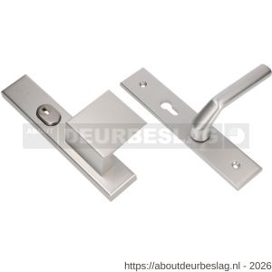 Ami VHB 251/15-90/80-379 KT senioren veiligheids Rotaveer duwer-kruk langschildgarnituur SKG*** kerntrekbeveiliging omkeer VHB 251/50/15 kerntrek KT 72 omkeer deurduwer 90/80 rechts en deurkruk 379 Rota F1 deurdikte 38-42 mm - R10901153 - afbeelding 1