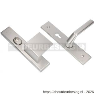 Ami VHB 251/15-90/80-379 KT senioren veiligheids Rotaveer duwer-kruk langschildgarnituur SKG*** kerntrekbeveiliging omkeer VHB 251/50/15 kerntrek KT 72 omkeer deurduwer 90/80 rechts en deurkruk 379 Rota F1 deurdikte 53-57 mm - R10901155 - afbeelding 1