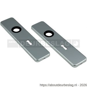 Ami 185/44 Klik kortschild aluminium sleutelgat SLG 56 F1 - R10900590 - afbeelding 1