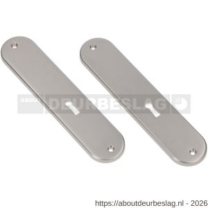 Ami 200/1/7 langschild aluminium zonder krukgat sleutelgat SLG 56 F1 - R10900620 - afbeelding 1