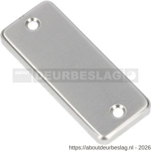 Ami 4 RH afdekrozet aluminium rechthoek blind F1 - R10900443 - afbeelding 1