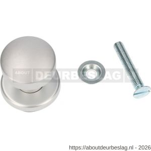 Ami Klik rond knoprozet aluminium knop 169/50 F1 - R10900474 - afbeelding 1