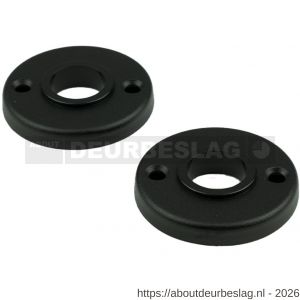 Ami 3 RH rond krukrozet aluminium rondhoek rond krukgat zwart - R10900470 - afbeelding 1