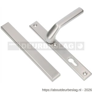 Ami VHB 251/32-379 veiligheids Rotaveer kruk-kruk smalschildgarnituur SKG** VHB 251/32 geheel blind F1 en deurkruk 379 Rota 251/32 profielcilinder PC 92 deurdikte 53-57 mm - R10900884 - afbeelding 1