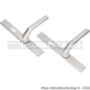 Ami VHB 251/32-379 veiligheids Rotaveer kruk-kruk smalschildgarnituur SKG** VHB deurkruk 379 Rota 251/32 profielcilinder PC 92 omkeer F1 Fuhr 689 deurdikte 53-57 mm - R10900894 - afbeelding 1