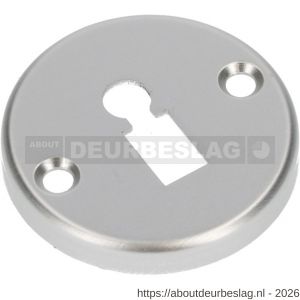 Ami 3 RH rond sleutelrozet aluminium rondhoek bontebaard BB F2 - R10900479 - afbeelding 1