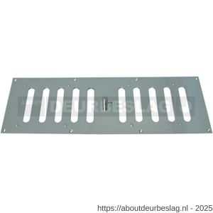 S&B 270300.4 schuifrooster 360x120 mm zonder tegenplaat luchtdoorlaat 109 cm2 messing gepolijst - R40615226 - afbeelding 1