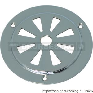 S&B 277100.4 tegenplaat voor ventilatierozet rond 200 mm messing gepolijst - R40615228 - afbeelding 1