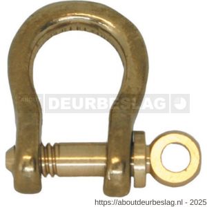 S&B 460330.1 harpsluiting 1/8 inch 3 mm beugeldikte messing gepolijst - R40615238 - afbeelding 1