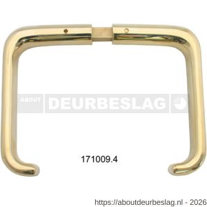 S&B 171009.4 deurkrukken voor insteekslot DIN 81317 A deurdikte 28-50 mm krukstift 9 mm messijng gepolijst - R40615154 - afbeelding 1