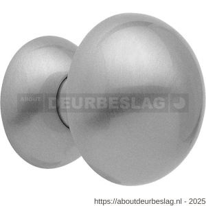 Mandelli1953 0284 deurknop op rozet 51x6 mm vast mat nikkel - R21013426 - afbeelding 1