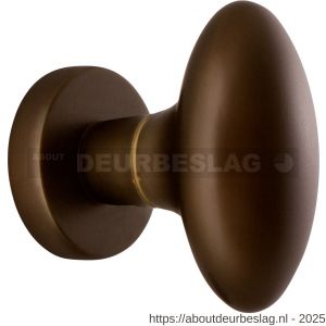 Mandelli1953 744 deurknop op rozet 51x6 mm vast imperial brons - R21013662 - afbeelding 1