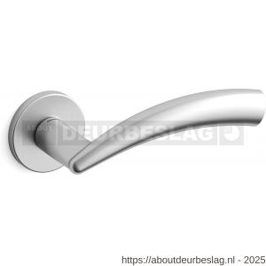 Mandelli1953 0771 Nadir deurkruk op rozet 51x6 mm mat chroom - R21009022 - afbeelding 1