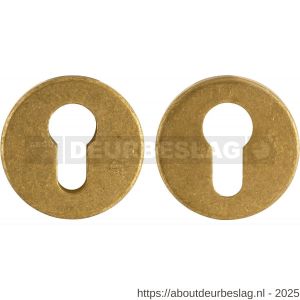 Mandelli1953 090 SKG*** veiligheidsrozet set messing getrommeld - R21013400 - afbeelding 1