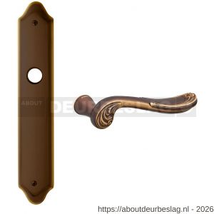 Mandelli1953 1020 PC92 Lord deurkruk op langschild 268x48 mm PC92 mat brons - R21014610 - afbeelding 1