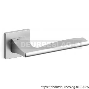 Mandelli1953 1031 Link deurkruk op rozet 50x50x6 mm mat chroom - R21009026 - afbeelding 1