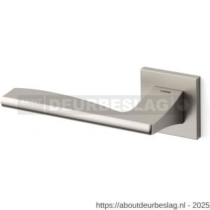 Mandelli1953 1031L Link deurkruk gatdeel op rozet 50x50x6 mm linkswijzend mat nikkel - R21009621 - afbeelding 1