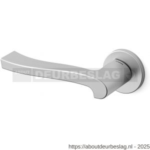 Mandelli1953 1071L Ola deurkruk gatdeel op rozet 51x6 mm linkswijzend mat chroom - R21009625 - afbeelding 1