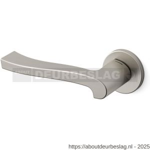 Mandelli1953 1071L Ola deurkruk gatdeel op rozet 51x6 mm linkswijzend mat nikkel - R21009631 - afbeelding 1