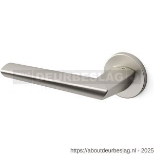 Mandelli1953 1081L Isi deurkruk gatdeel op rozet 51x6 mm linkswijzend mat nikkel - R21009639 - afbeelding 1