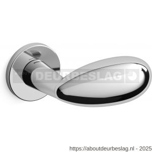 Mandelli1953 1091 Led deurkruk op rozet 51x6 mm chroom - R21009040 - afbeelding 1