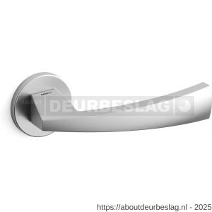 Mandelli1953 1131 Mitos deurkruk op rozet 51x6 mm mat chroom - R21009045 - afbeelding 1