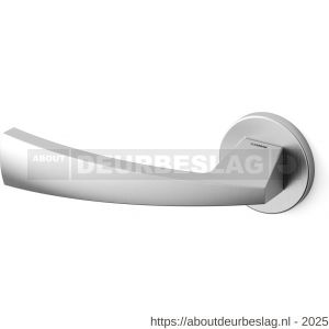 Mandelli1953 1131L Mitos deurkurk gatdeel op rozet 51x6 mm linkswijzend mat chroom - R21009649 - afbeelding 1