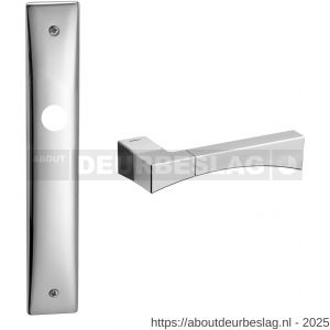 Mandelli1953 1170 BB56 Life deurkruk op langschild 240x40 mm BB56 chroom-mat chroom - R21011952 - afbeelding 1