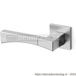 Mandelli1953 1171L Life deurkruk gatdeel op rozet 50x50x6 mm linkswijzend mat chroom-chroom - R21009676 - afbeelding 1
