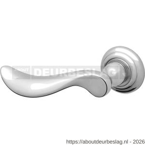 Mandelli1953 1211L Norma deurkruk gatdeel op rozet 51x12 mm linkswijzend chroom - R21015259 - afbeelding 1