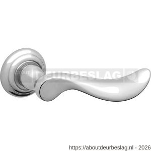 Mandelli1953 1211R Norma deurkruk gatdeel op rozet 51x12 mm rechtswijzend chroom - R21015260 - afbeelding 1