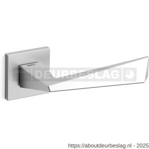 Mandelli1953 1251 Piramid deurkruk op rozet 50x50x6 mm mat chroom - R21009061 - afbeelding 1