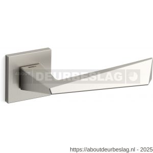Mandelli1953 1251L Piramid deurkruk gatdeel op rozet 50x50x6 mm linkswijzend mat nikkel - R21009684 - afbeelding 1