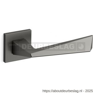 Mandelli1953 1251R Piramid deurkruk gatdeel op rozet 50x50x6 mm rechtswijzend grafiet - R21009681 - afbeelding 1