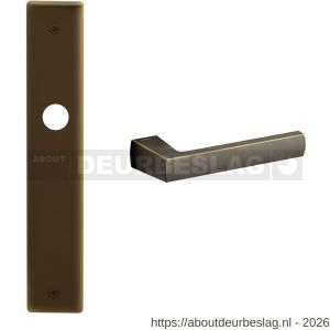 Mandelli1953 1290 PC92 Fan deurkruk op langschild 240x40 mm PC92 imperial brons - R21014688 - afbeelding 1