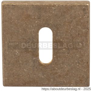 Mandelli1953 1291/B sleutelrozet 50x50xx6 mm messing getrommeld - R21016728 - afbeelding 1
