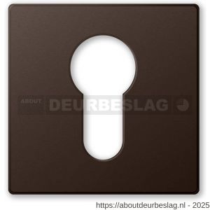 Mandelli1953 1291/BY cilinderrozet 50x50xx6 mm antiek brons - R21011270 - afbeelding 1