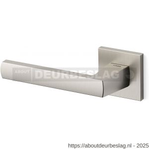 Mandelli1953 1291L Fan deurkruk gatdeel op rozet 50x50x6 mm linkswijzend mat nikkel - R21009694 - afbeelding 1