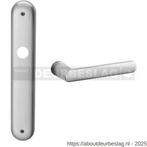 Mandelli1953 1300 WC55/8 Zante deurkruk op langschild 238x40 mm WC55/8 mat chroom - R21014415 - afbeelding 1