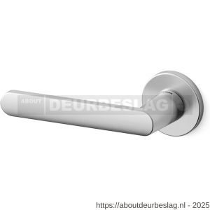 Mandelli1953 1301L Zante deurkruk gatdeel op rozet 51x6 mm linkswijzend mat chroom - R21009696 - afbeelding 1