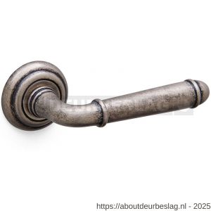 Mandelli1953 1341 Hartù deurkruk op rozet 51x12 mm antiek chroom - R21014425 - afbeelding 1