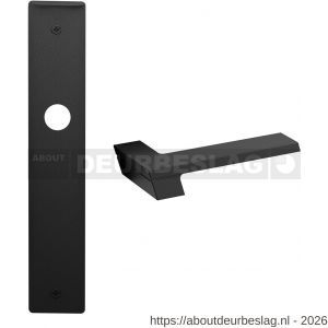 Mandelli1953 1370 BB56 Jet deurkruk op langschild 240x40 mm BB56 mat zwart - R21014692 - afbeelding 1