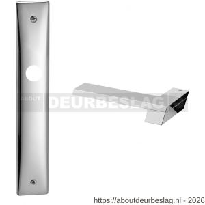 Mandelli1953 1370L BB72 Jet deurkruk gatdeel op langschild 240x40 mm BB72 linkswijzend chroom - R21015878 - afbeelding 1